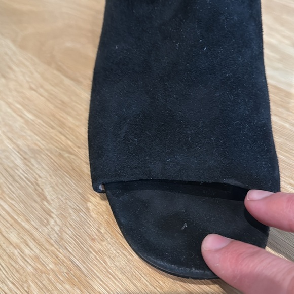 Halogen Faye Asymmetrical Open Toed Slides - Picture 14 of 17